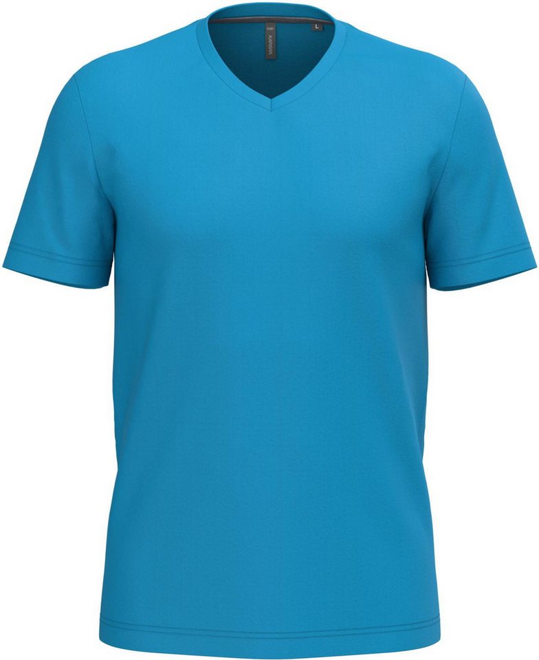 Kariban V-Shirt Herren T-Shirt Men's short-sleeved V-neck T-shirt von Kariban