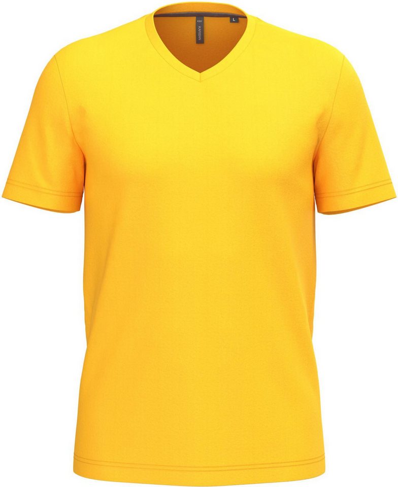 Kariban V-Shirt Herren T-Shirt Men's short-sleeved V-neck T-shirt von Kariban