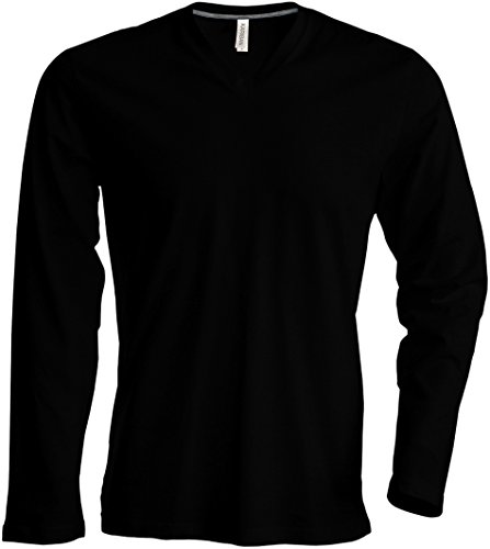 KaribanHerren Langarmshirt Schwarz Schwarz von Kariban