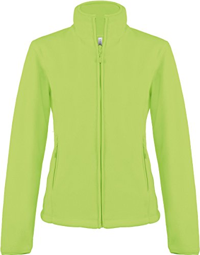 Ladies Fleece Jacke Maureen - Farbe: Lime - Größe: 4XL von Kariban