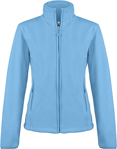 Ladies Fleece Jacke Maureen - Farbe: Sky Blue - Größe: L von Kariban