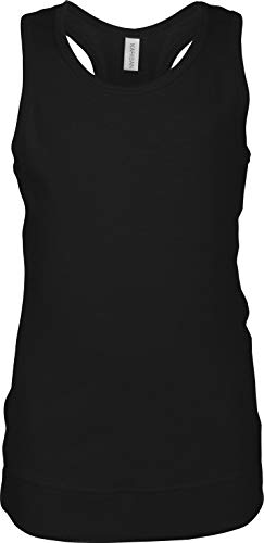Tank Top schwarz Mädchen 116-122 cm von Kariban