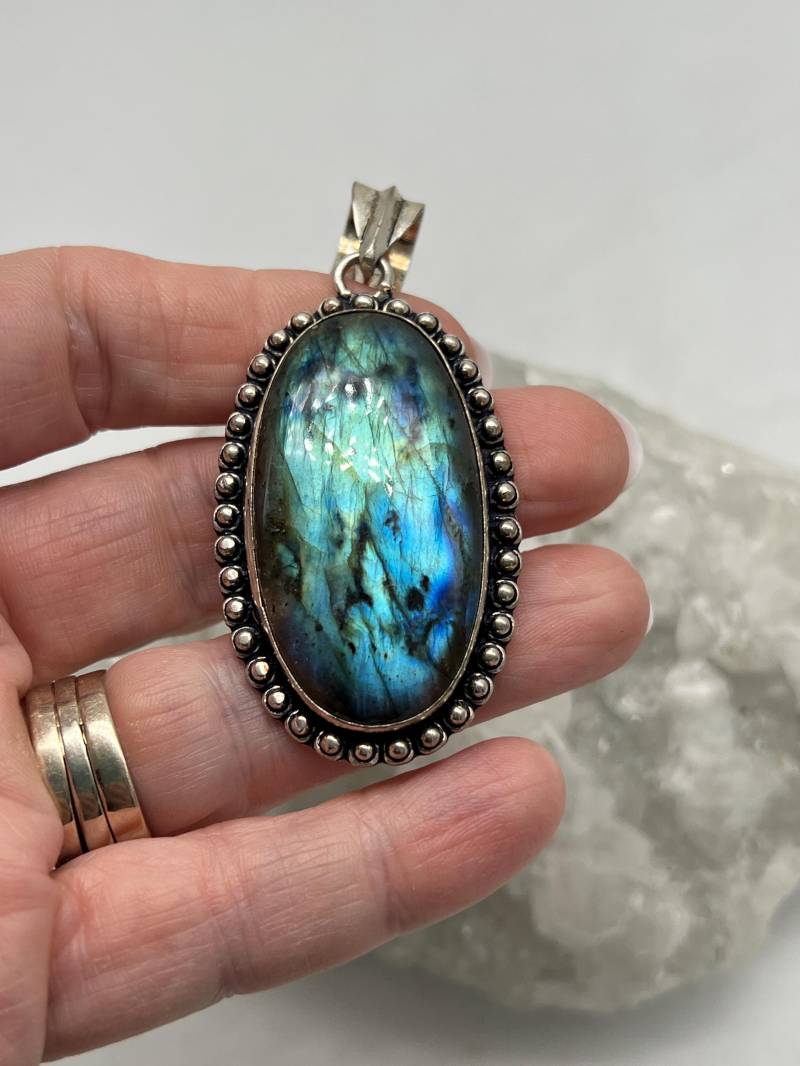 Clearance Labradorit Anhänger von KarinsForgottenTreas