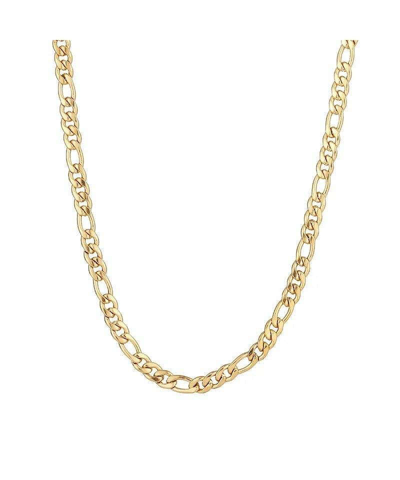 Karisma Schmuck Kette ohne Anhänger Männer Edelstahl Figarokette Hip Hop/Rapper Halsschmuck 6/7,5mm Breite, Herrenschmuck von Karisma Schmuck