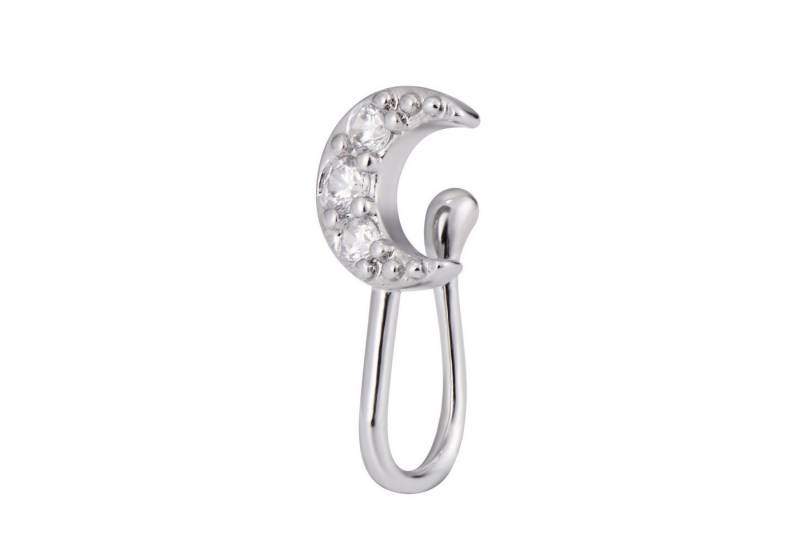 Karisma Schmuck Nasenpiercing Messing Fake U-Form Ohrclip Ohrring Gefälscht Frauen Ring FN-22, Knorpel Lippe Helix Tragus Zirkonia Steine von Karisma Schmuck