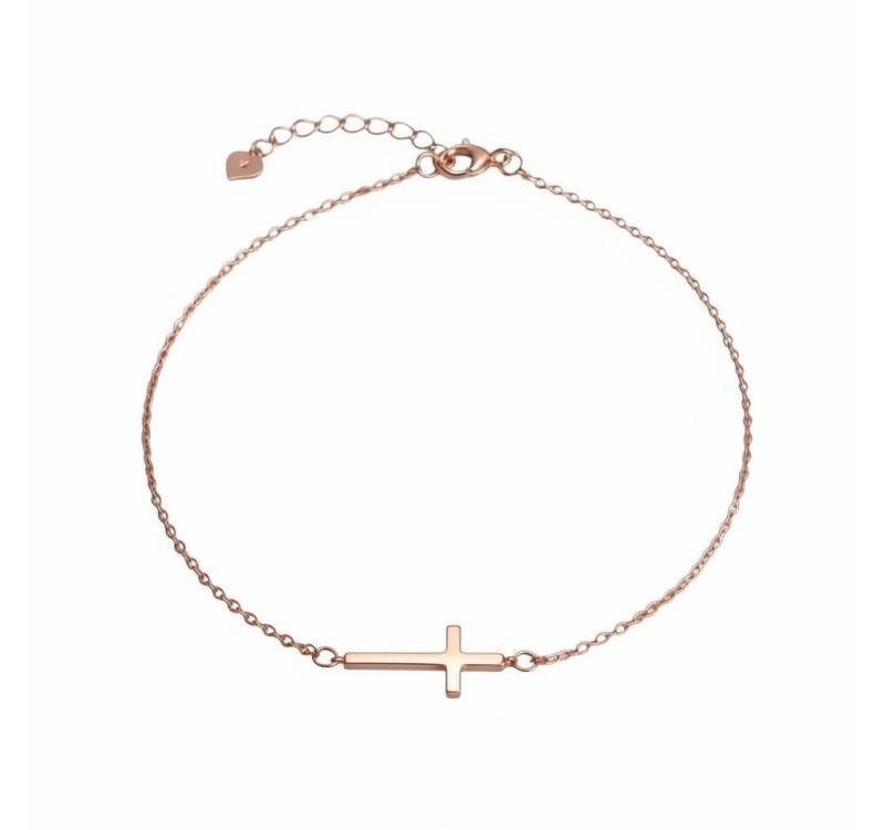 Karisma Schmuck Silberarmband Damen Armband Silber 925 roségold Kreuz ohne Steine FYB2378-1 von Karisma Schmuck