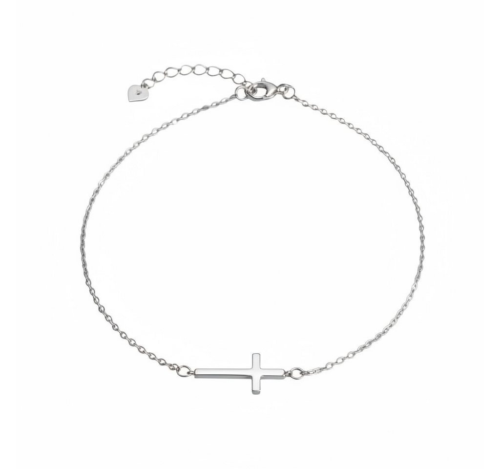Karisma Schmuck Silberarmband Damen Armband Silber 925 roségold Kreuz ohne Steine FYB2378-1 von Karisma Schmuck