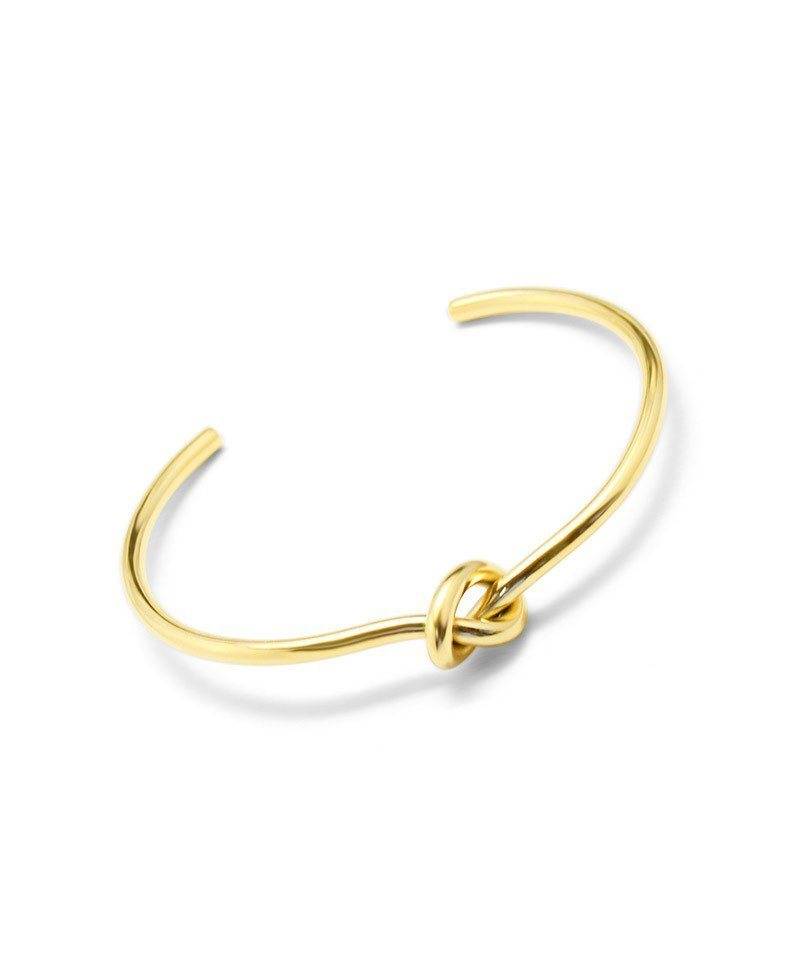 Karisma Armreif Edelstahl Armband Frauen Vergoldet Knoten SARM102 von Karisma