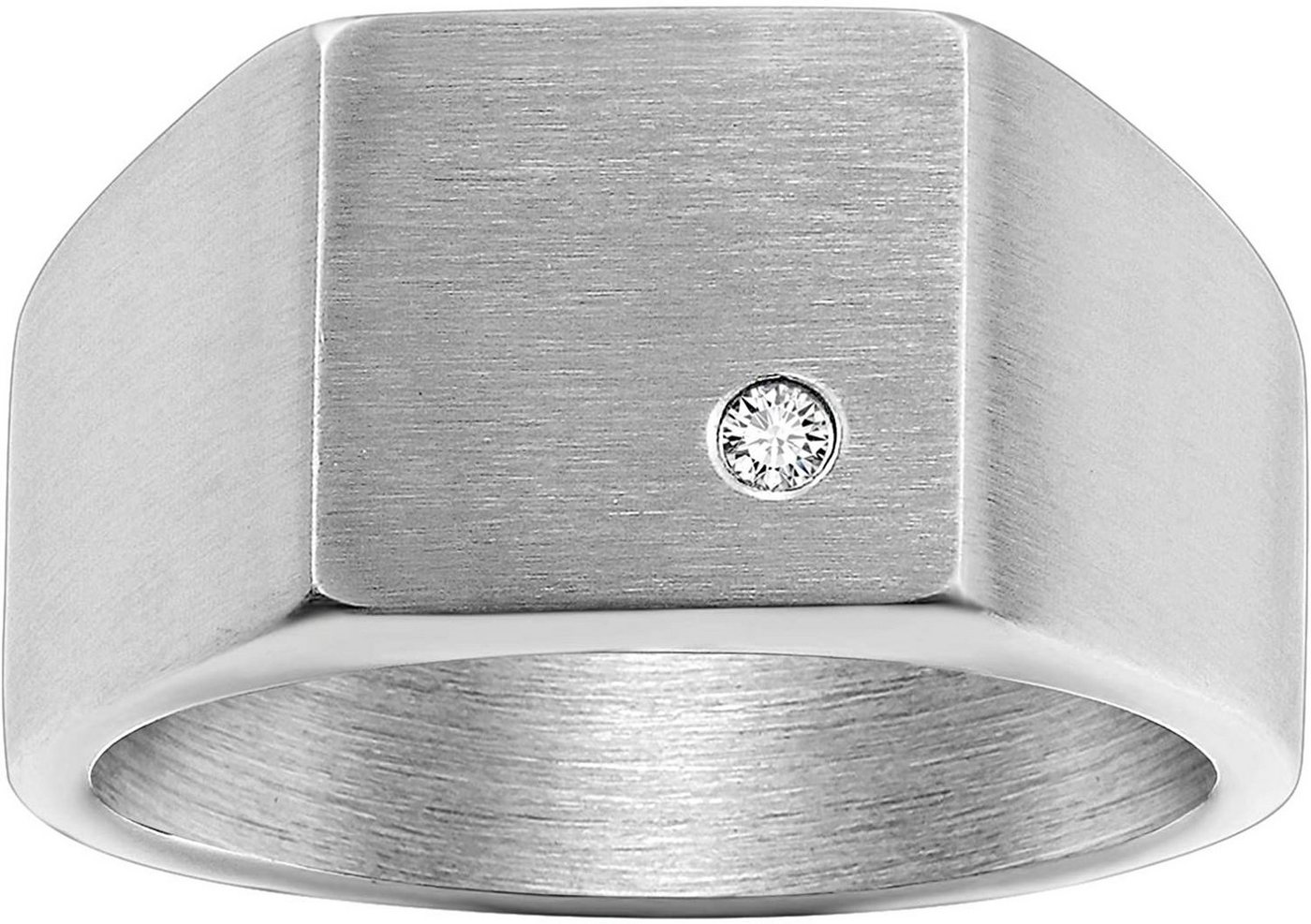 Karisma Fingerring Karisma Männer Edestahl 316L Stein Matt - RHX109 - 60 (19.1) von Karisma