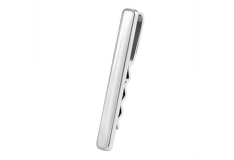 Karisma Krawattennadel Hochwertige Herren Edelstahl Krawattennadel Perlmutt /Krawattenklammer von Karisma