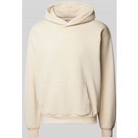 KARL KANI Hoodie mit Label-Stitching in Sand, Größe XS KARL KANI Hoodie mit Label-Stitching in Sand, Größe XS von Karl Kani