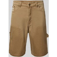 KARL KANI Regular Fit Shorts im 5-Pocket-Design in Camel, Größe XXL von Karl Kani