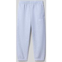 KARL KANI Regular Fit Sweatpants mit Logo-Stitching in Mittelgrau Melange, Größe 146 von Karl Kani