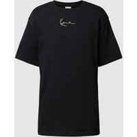 KARL KANI T-Shirt mit überschnittenen Schultern in Black, Größe L von Karl Kani