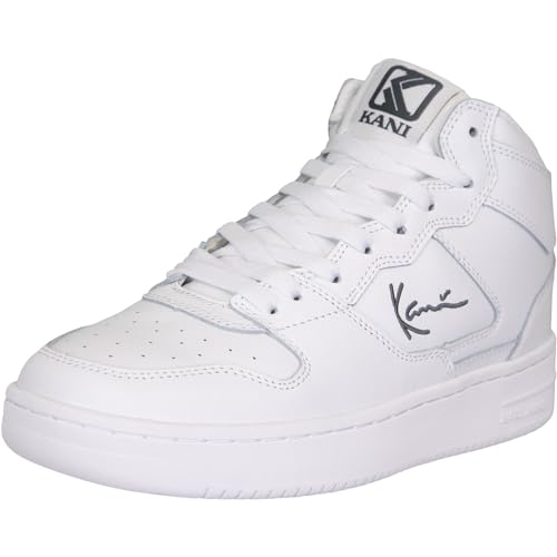 Karl Kani 89 PRM Sneaker Trainer Schuhe (White/Grey, EU Schuhgrößensystem, Erwachsene, Numerisch, M, 41) von Karl Kani