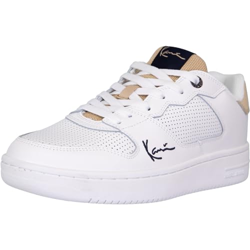 Karl Kani 89 PRM Sneaker Trainer Schuhe (White/Sand/Eclipse, EU Schuhgrößensystem, Erwachsene, Numerisch, M, 43) von Karl Kani