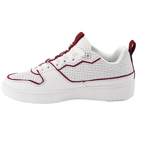 Karl Kani 89 TT Unisex Sneaker weiß/dunkelrot (eu_Footwear_Size_System, Adult, Numeric, medium, Numeric_37_Point_5) von Karl Kani
