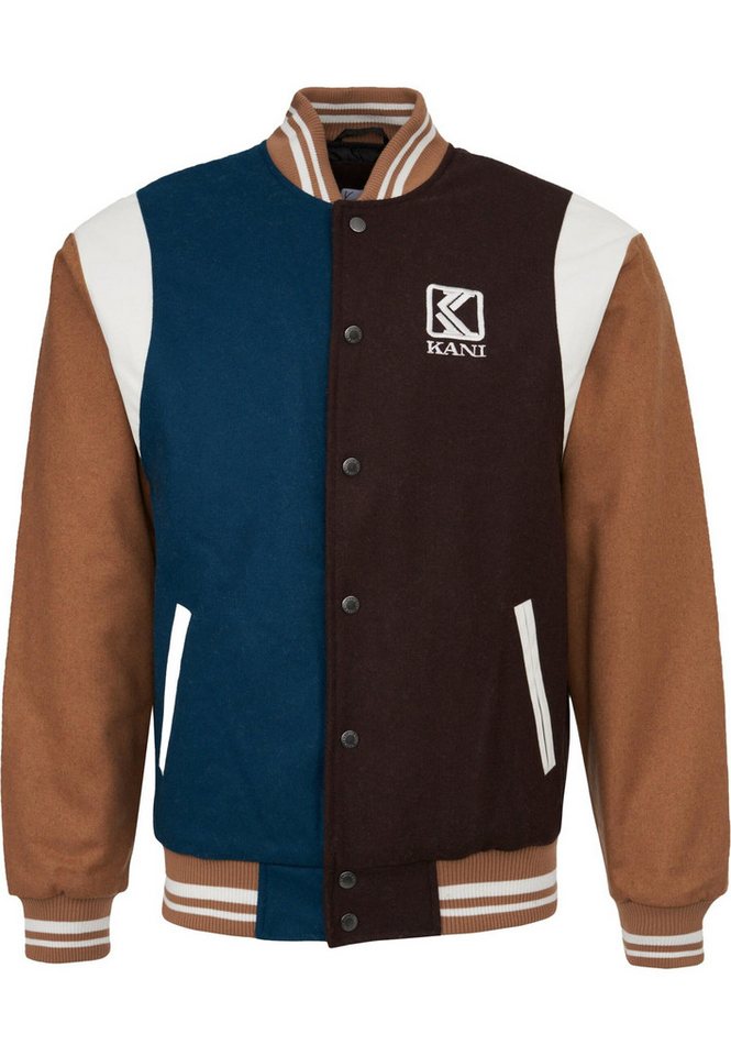 Karl Kani Allwetterjacke Karl Kani Herren KM213-069-1 OG Block Wool Blend College Jacket (1-St) von Karl Kani