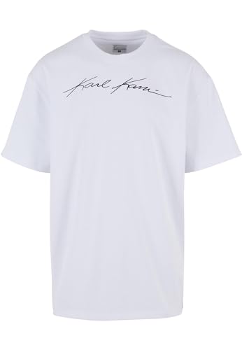 Karl Kani Autograph Heavy Jersey T-Shirt Herren Shirt weiß, XXL von Karl Kani