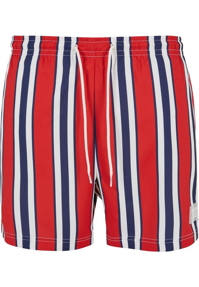 Karl Kani Badeshorts Karl Kani Herren KM-SW013-051-1 Retro Striped Swim Shorts Karl Kani Badeshorts Karl Kani Herren KM-SW013-051-1 Retro Striped Swim Shorts von Karl Kani