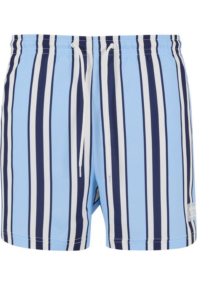 Karl Kani Badeshorts Karl Kani Herren KM-SW013-090-26 Retro Striped Swim Shorts von Karl Kani