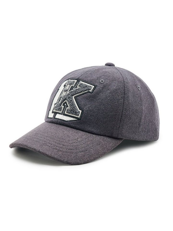 Karl Kani Baseball Cap Cap Retro Patch Wool Blend 7004999 Anthracite von Karl Kani