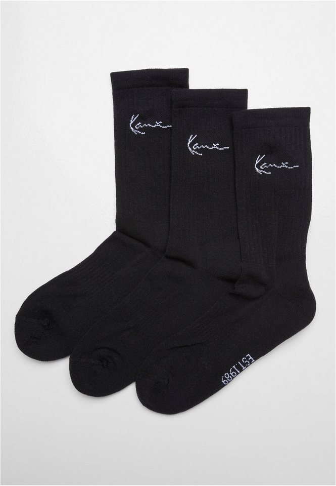Karl Kani Basicsocken Karl Kani Accessoires KA-SK011-001-01 KK Signature Socks 3-Pack (1-Paar) von Karl Kani