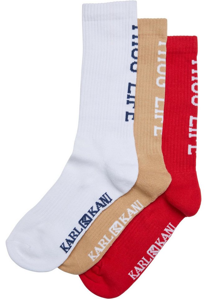 Karl Kani Basicsocken Karl Kani Unisex KA242-003-1 Kani Thug Life 3-Pack Socks (1-Paar) von Karl Kani