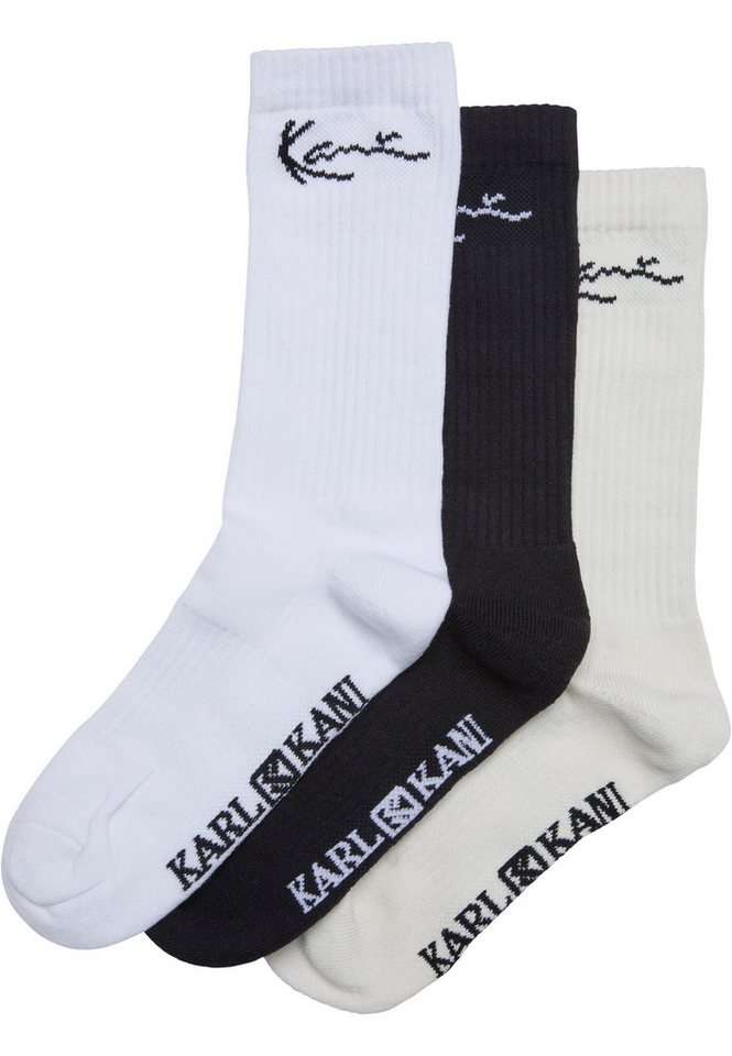 Karl Kani Basicsocken Karl Kani Unisex Karl Kani Signature Socks 3 Pack (1-Paar) von Karl Kani