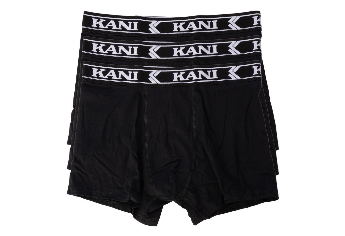 Karl Kani Boxershorts Karl Kani Retro Tape Boxershort 3-Pack Herren Unterwäsche schwarz von Karl Kani