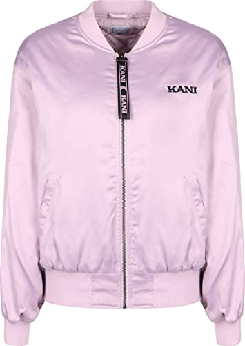 Karl Kani Chest Retro Satin Bomber Jacket - S von Karl Kani