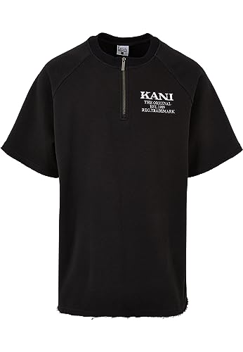 Karl Kani Chest Retro Zip T-Shirt Herren schwarz M von Karl Kani