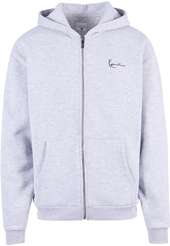 Karl Kani Herren KK Chest Signature Essential Zip Hoodie M Grey von Karl Kani