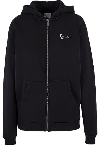 Karl Kani Herren KM-ZH011-001-01 KK Chest Signature Essential Zip Hoodie S Black von Karl Kani