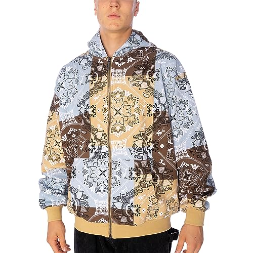 Karl Kani Chest Signature Os P Ziphoodie Herren Swetjacke Sand Multicolor, L von Karl Kani