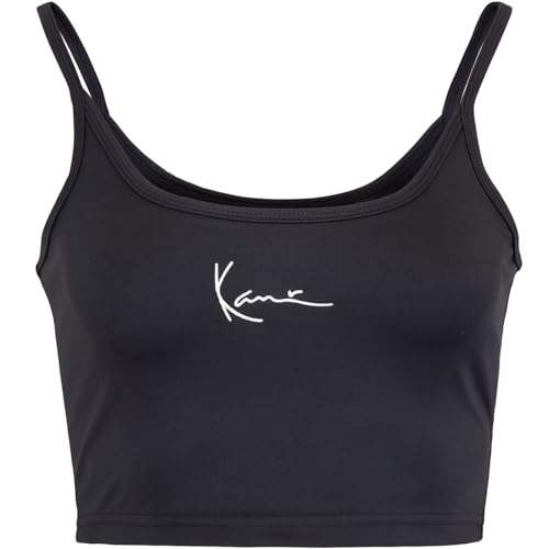 Karl Kani Crop Women Shirt (DE/NL/SE/PL, Alphanumerisch, L, Regular, Regular, Black) von Karl Kani