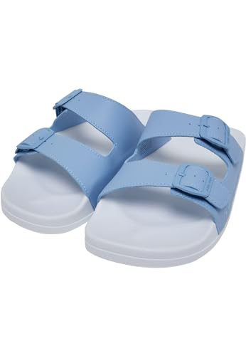 Karl Kani Damen KKSLDSM000014 Street Slide 41 lightblue/White von Karl Kani