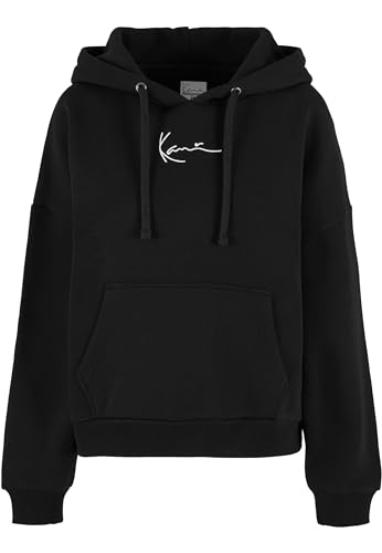 Karl Kani Damen Small Signature Essential Os Hoodie Black, M von Karl Kani
