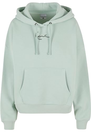 Karl Kani Damen KW-HD031-105-06 Small Signature Essential Os Hoodie Light Mint, XS von Karl Kani