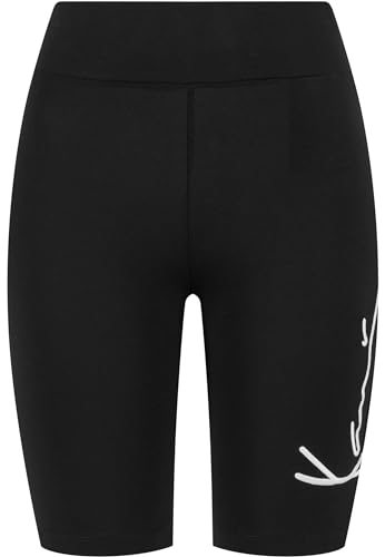 Karl Kani Damen Signature Essential Cycling Shorts Black, M von Karl Kani