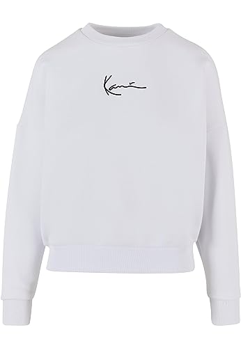 Karl Kani Herren ESSKKW-C01WHT Small Signature Crew White, M von Karl Kani