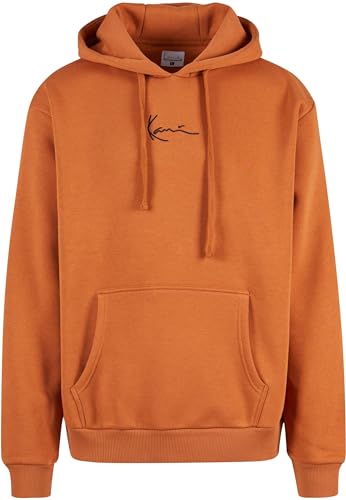 Karl Kani Herren Hoodie Small Signature Essential Cognac (M) von Karl Kani