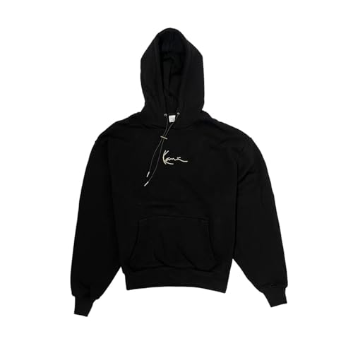 Karl Kani Herren Hoodie Small Signature Os Heavy Sweat Black (DE/NL/SE/PL, Alphanumerisch, L, Regular, Regular) von Karl Kani