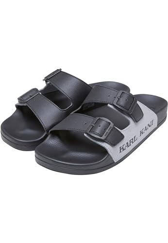 Karl Kani Herren KKSLDSM000015 Street Slide Split 42.5 Grey/Black/Black Karl Kani Herren KKSLDSM000015 Street Slide Split 42.5 Grey/Black/Black von Karl Kani