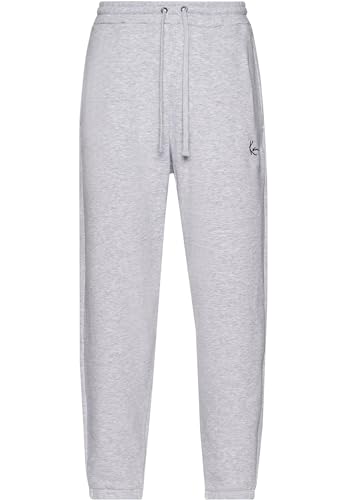 Karl Kani Herren KM-PL011-013-03 Small Signature Essential Regular Fit Sweatpants Grey, S von Karl Kani