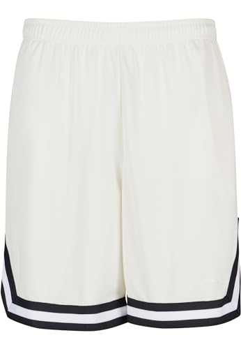 Karl Kani Herren KM-PS011-003-06 Small Signature Essential Mesh Shorts Off White, XXL von Karl Kani