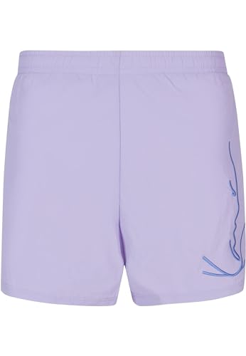 Karl Kani Herren KM-SW011-080-11 Signature Board Shorts Lilac, M von Karl Kani