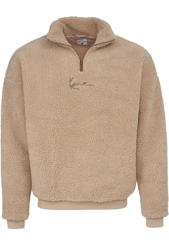 Karl Kani Herren KM213-063-1 Small Signature Teddy Troyer Light Sand, M von Karl Kani