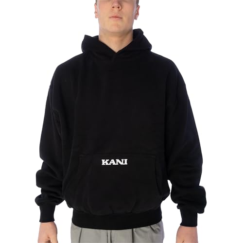 Karl Kani Herren KM234-038-1 KK Small Retro OS Hoodie M Black von Karl Kani