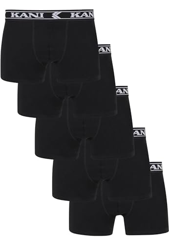 Karl Kani Herren KM241-BB011-104-12-05 Retro Tape 5-Pack Boxer Briefs Black, S Karl Kani Herren KM241-BB011-104-12-05 Retro Tape 5-Pack Boxer Briefs Black, S von Karl Kani